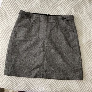 Madewell Tweed Mini Skirt